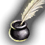 Item Ink Pot and Quill small